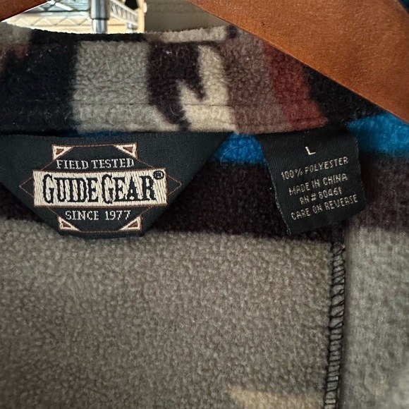 Aztec Pattern Shirt Jacket - Picture 4 of 4